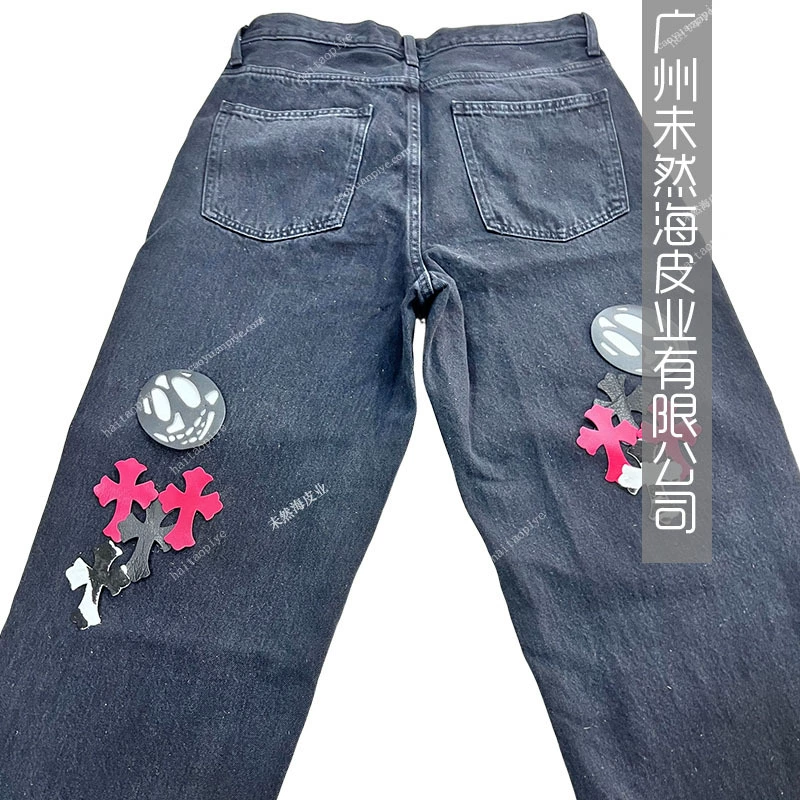 Grimur Cross-Cross Combination Set Patch Patch CH Crowe Trendy Brand Jeans 100% Partner Diy