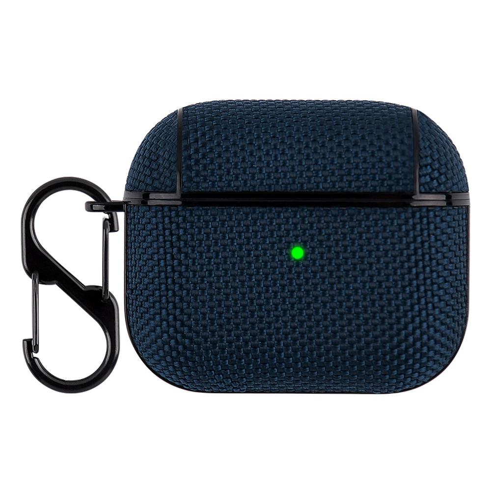 Чехол защитный Apple AirPods 1/2/3 и Pro — нейлоновый водоотталкивающий с карабином