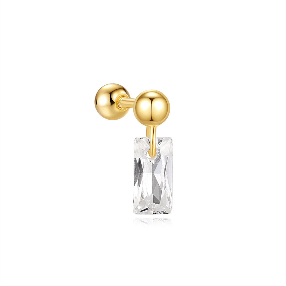 2g Weight straight barbell Piercing needle type Zircon Inlay Material Ear Studs Classification Ear Cartilage Rings & Studs Piercing Type 1 Piece Quantity Daily, Festival Occasion 925 Sterling Silver Material Geometric, Star Pattern All Seasons Season Unisex Gender Plating, Inlay Design Shiny, IG Style Style 1 Piece Ear Cartilage Rings & Studs IG Style Shiny Geometric Star 925 Sterling Silver Plating Inlay Zircon Ear Cartilage Rings & Studs 11