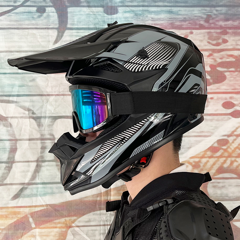 ORZクロスカントリーヘルメットオートバイヘルメット男女全ヘルメットゴーカートラリーヘルメットマウンテンバイクスピード降下3C認証|undefined