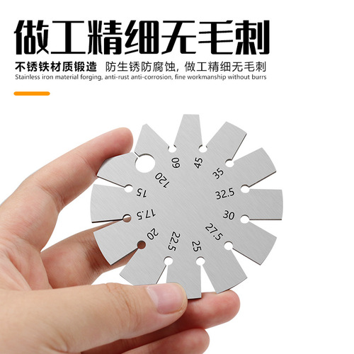 Angle edge measurement woodworking tools Angle template gauge Angle template gauge chisel planer gauge