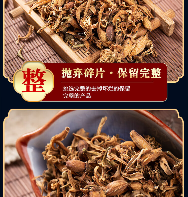 Dried Buddha's Hand Flower Fo Shou Hua 500g Sifted Citrus Blossom for Herbal Tea specifications