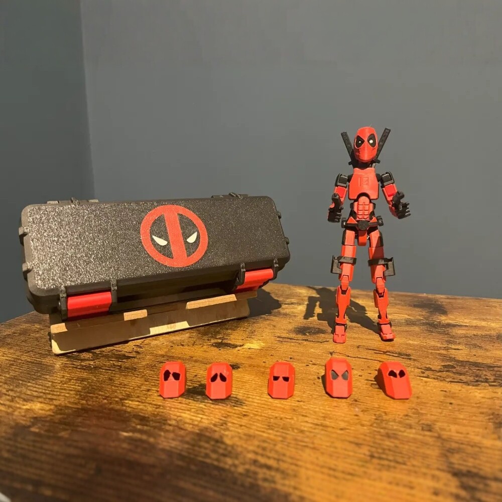 Dummy 13 - 坚固储物盒 - 死侍 配件盒3D打印摆件(仅盒)