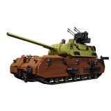 12go Новый супер тяжелый бак 98001-02 симуляционный строительный блок модели головоломка