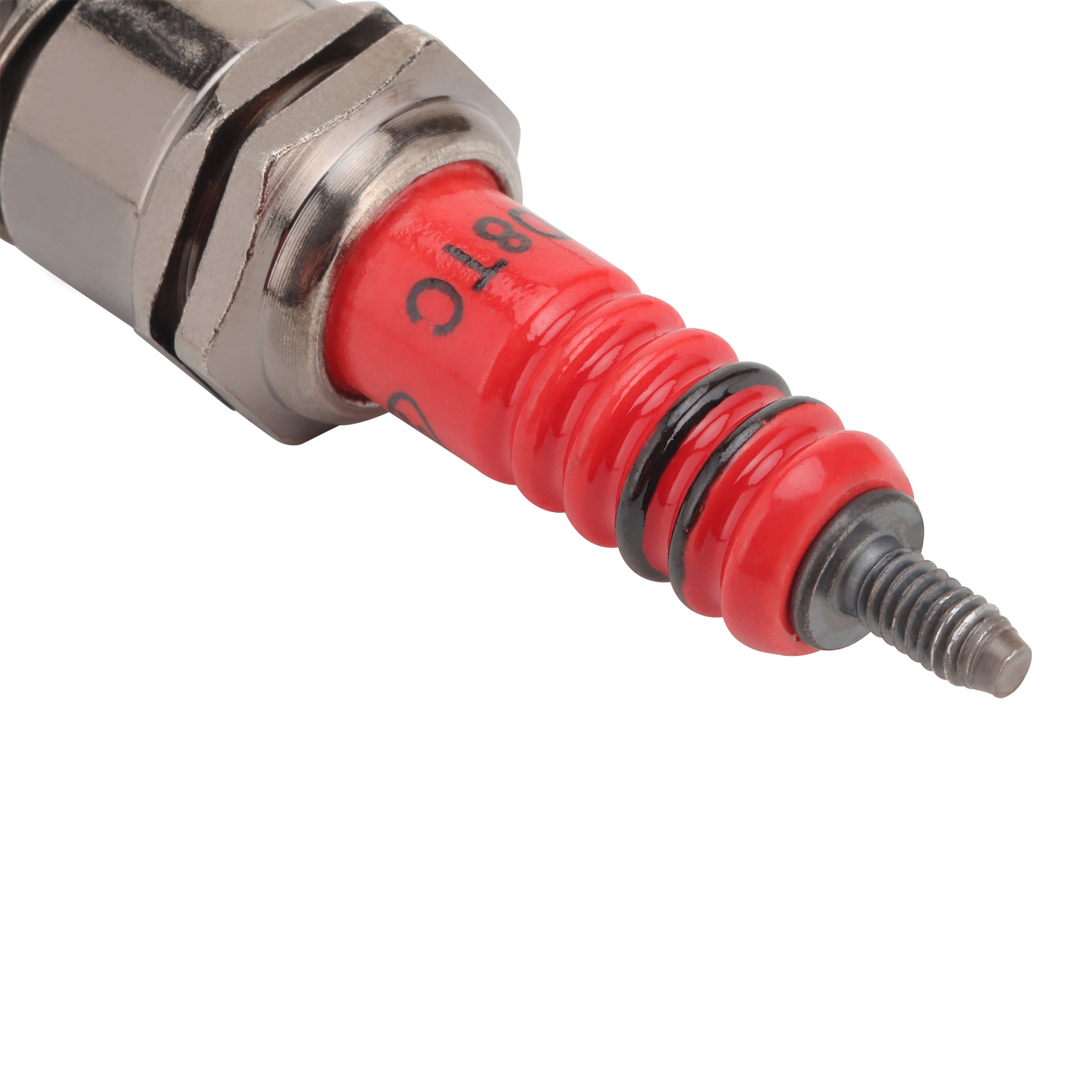 2Pcs a Set / 8Tc-3 Electrode Spark Plug Replacement Motorcycle Cg 50Cc70Cc90Cc110Cc110Cc