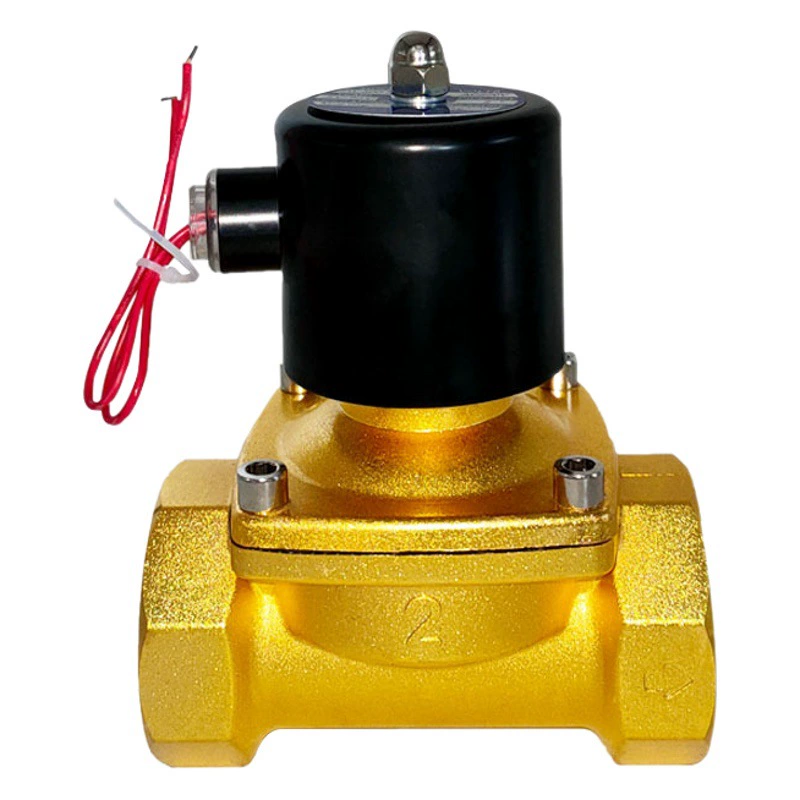 Водяной клапан из нормально закрытого цинкового сплава электромагнитный клапан 2 минуты 4 минуты 6 минут 1 дюйм 2 дюйма воздушный клапан водяной клапан AC220V водяной клапан клапан