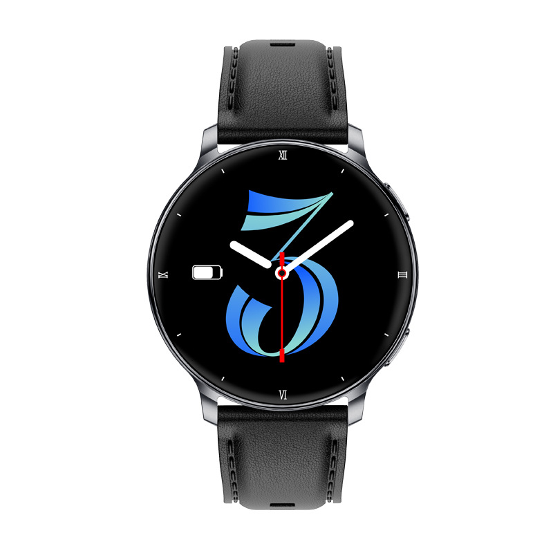 HT39 Smartwatch con schermo AMOLED rotondo, chiamate Bluetooth, monitoraggio della frequenza cardiaca e del sonno, orologio sportivo per coppie transfrontaliere_voghion.com