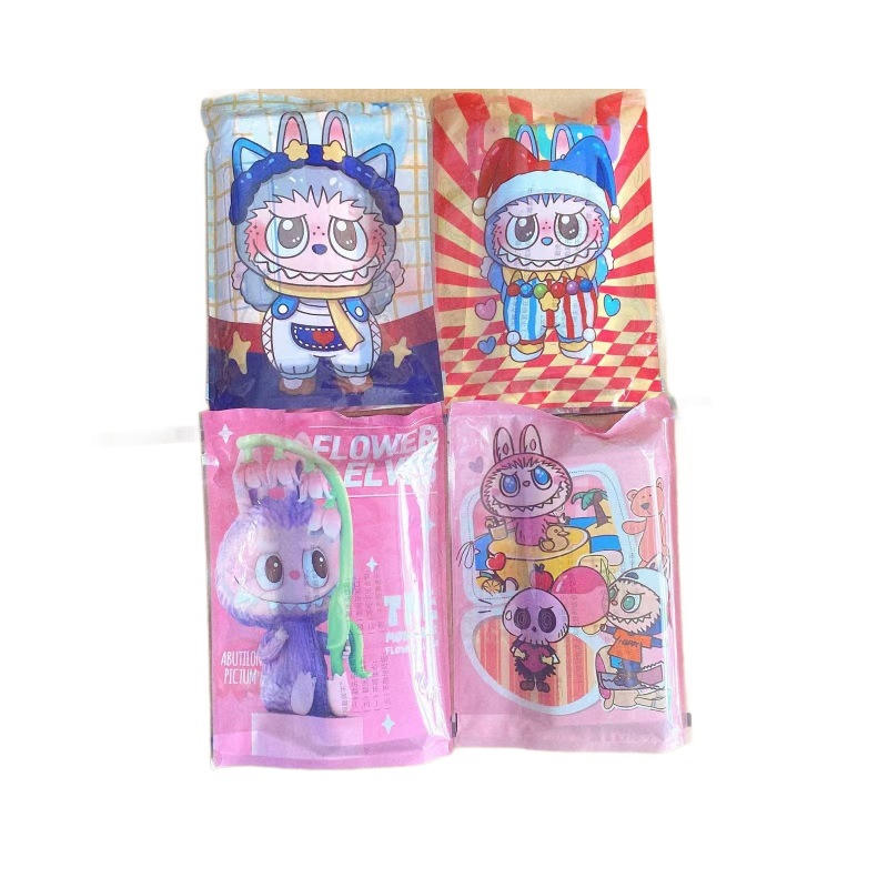 Bolsas ciegas dibujos animados nuevos juguetes de estudiantes mezclar y combinar regalos de múltiples estilos de ferrules de regalo de muñeca máquina de cabina al por mayor