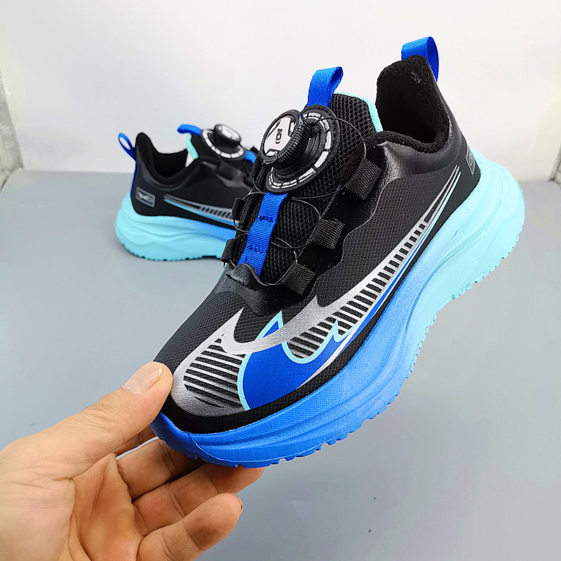 32-37 Nuevos zapatos de correr de algodón para niños, zapatos casuales de invierno para niños.