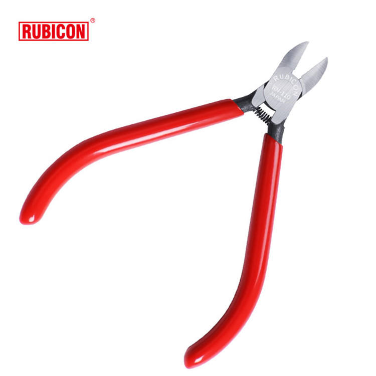 日本原装RUBICON罗宾汉工具 微型电子斜口钳 110mm RN-110