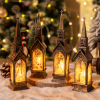 Decorations, house, creative jewelry, electronic night light, Christmas candle