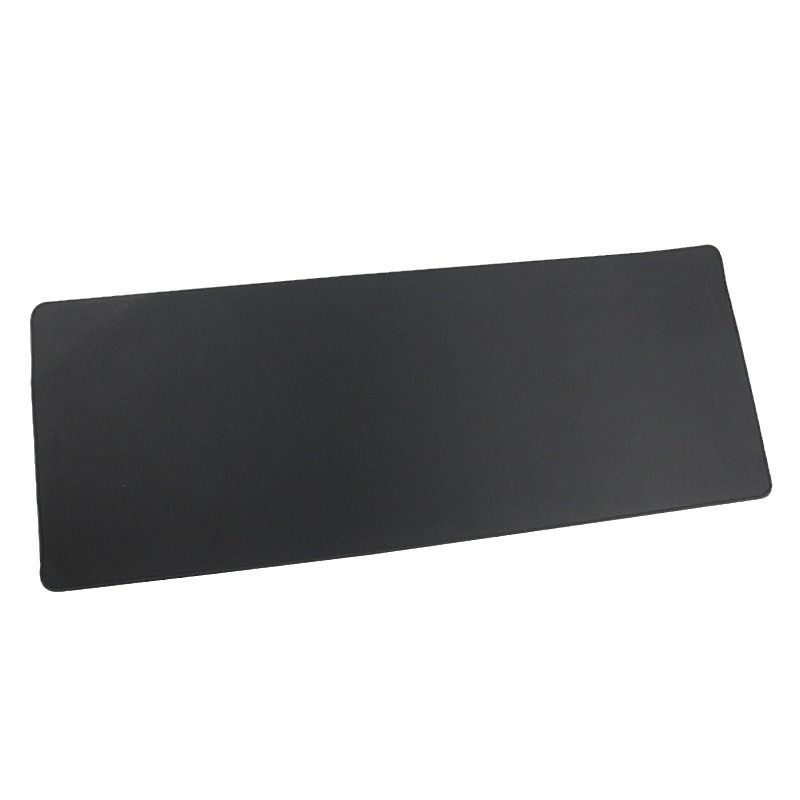 Alfombrilla de ratón negra pura simple, antideslizante, todo negro, alfombrilla de ratón de oficina para deportes electrónicos, alfombrilla de escritorio publicitaria, envío de una pieza