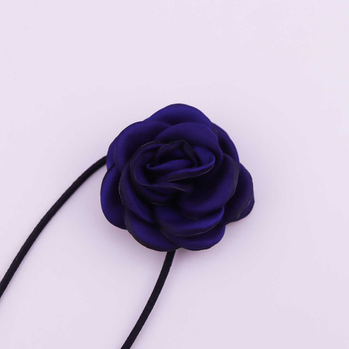 5g Weight Choker Classification Cloth Chain Material 1 Piece Quantity Holiday, Daily Occasion Gauze Material Flower Pattern Women's Gender Elegant Style Elegant Flower Gauze Choker Wholesale 16