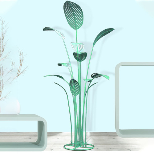 Large iron plant banana leaf shopping mall display window decoration wedding arrangement ornament scenic theme props