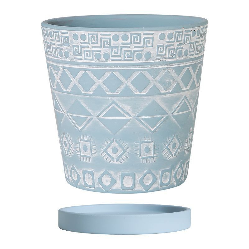 Sky blue with tray