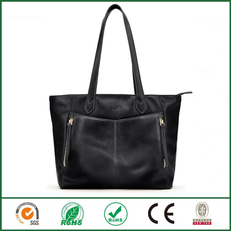 Women Handbag with Zipper Ladies Top Handle Shoulder Bag for Work Casual Travel Women's Crescent Bag