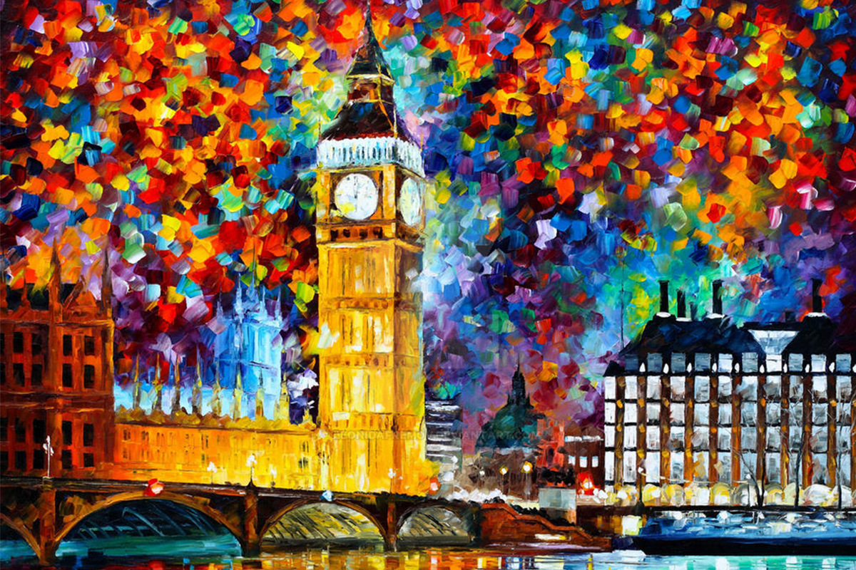 OY-532 Rubik's cube round diamond 40_30 [full Diamond] Big Ben