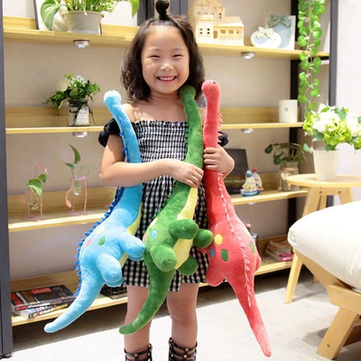 Dinosaur Sleeping Pillow Plush Toy Cute Animal Doll for Boys and Girls Birthday Gift