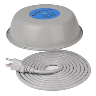 Winter Hot Pond Deicer US Gauge Thermostatic Control Outdoor Bird Bath Ice Melter 400W Floating Heater