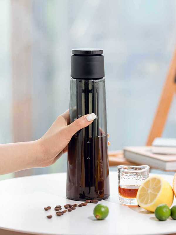 A5L ice cone cold bubble bottle coffee cold extraction pot cold extraction pot tea drops fruit teapot hot bubble pot high temperature resistant A5L ice cone cold bubble bottle coffee cold extraction pot cold extraction pot tea drops fruit teapot hot bubble pot high temperature resistant