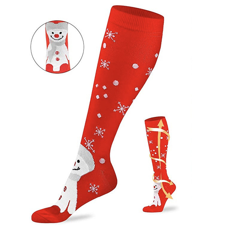 Unisexe Noël Dessin Animé Nylon Crew Socks Une Paire display picture 2