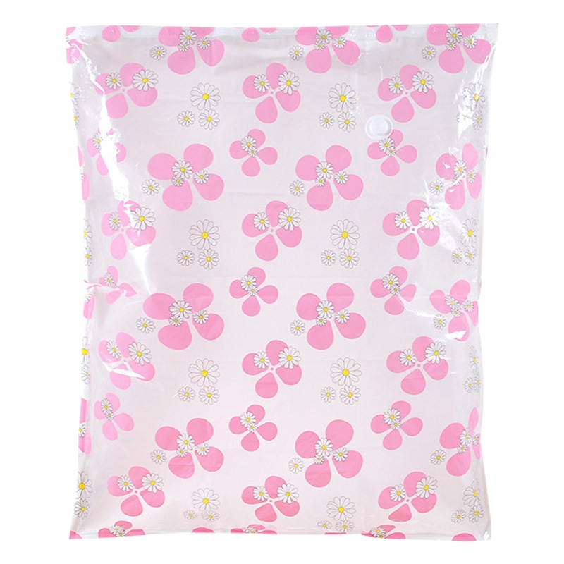 Bolsa de compresión de vacío bolsa de almacenamiento de equipaje de gran capacidad transparente a prueba de humedad ropa edredón de viaje bolsa de almacenamiento de vacío en stock