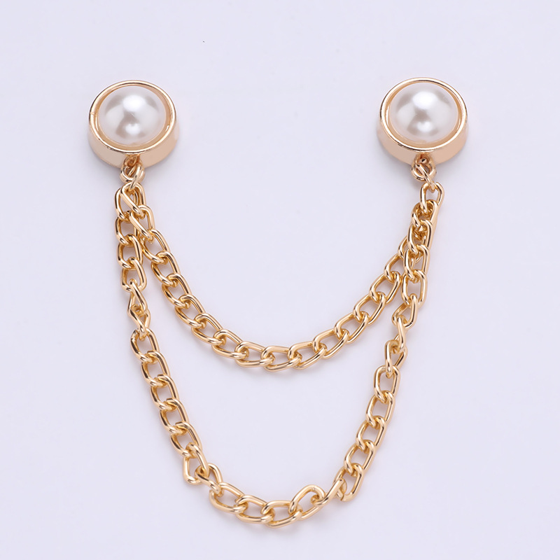 チェーンの磁気はズボンの足を引きずることを防ぎます。金属の磁気は袖口を固定します。