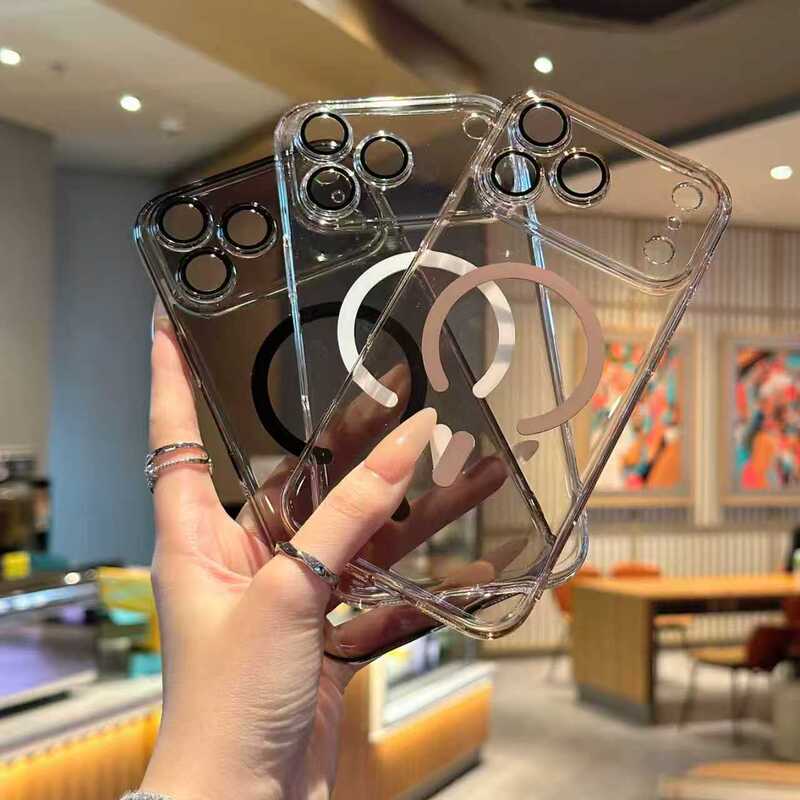超薄PC适用iPhone17promax手机壳精孔护镜磁吸苹果16全包保护套15|undefined