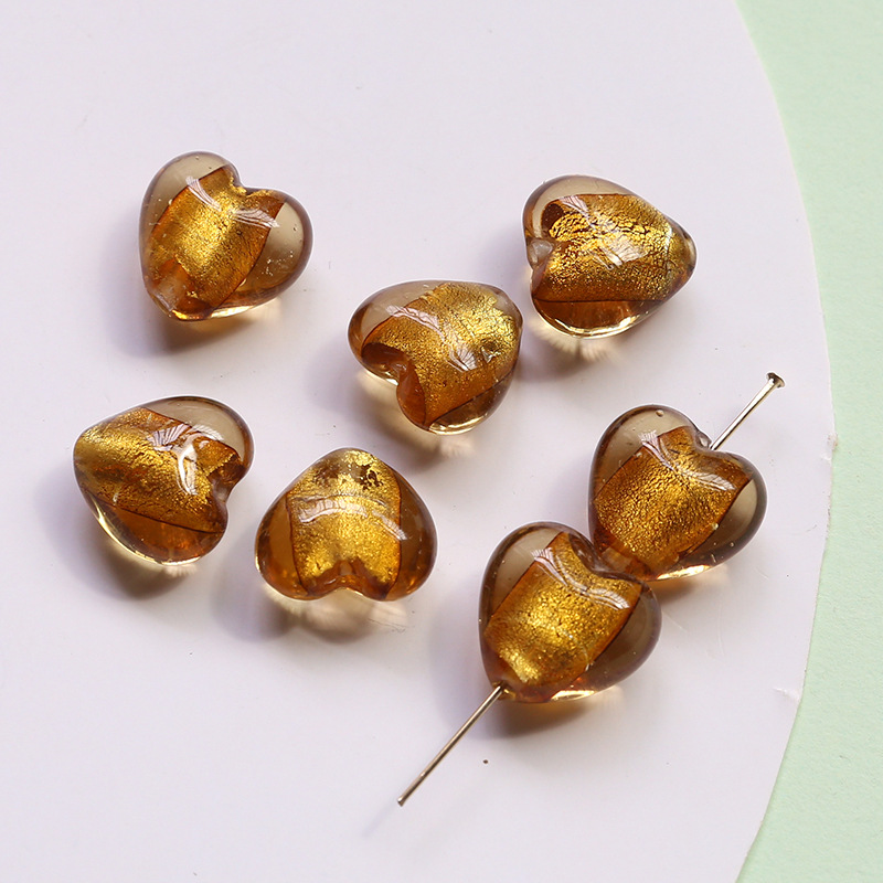 60g Weight Beads Jewelry Making Type Beaded Classification 10 PCS/Package Quantity Plastic, Resin Material Heart Shape Pattern All Seasons Season Vacation, Classic Style Style 10 PCS/Package Plastic Resin Heart Shape Beaded Beads 12