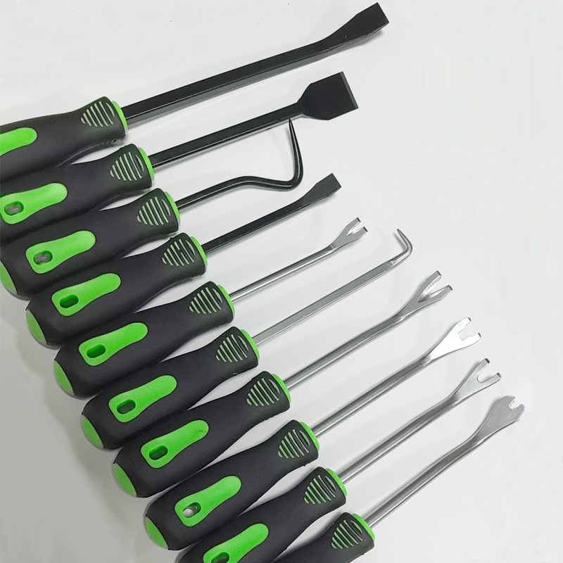 Desmontaje del panel de la puerta del destornillador de la hebilla de la palanca del automóvil, destornillador de la pala del cilindro, juego de gancho del sello de aceite, herramienta de mantenimiento del automóvil