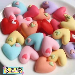 Diy樹脂愛桃心部品携帯ケース材料子供アクセサリーアクセサリーアクセサリーアクセサリー材料アクセサリー