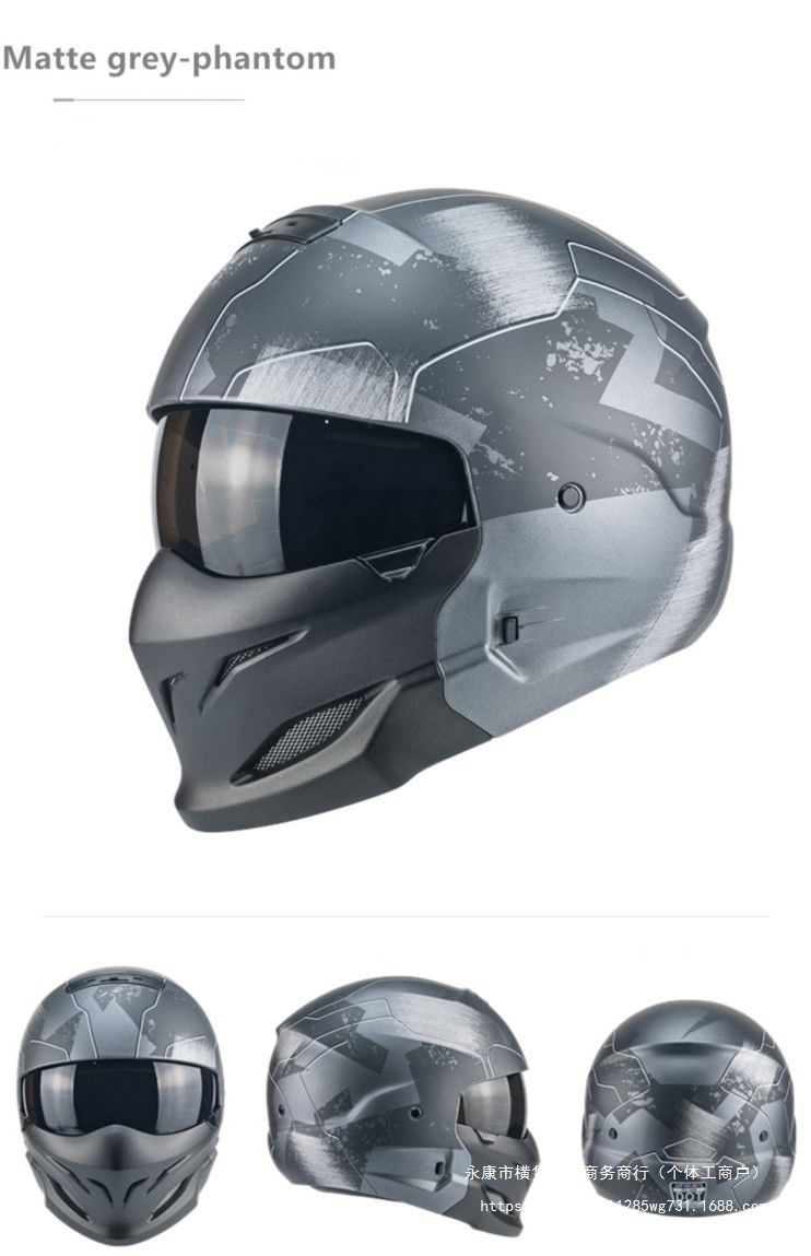 Motorcycle Half Helmet Cruiser Retro Helmet