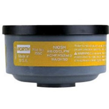 霍尼韦尔75SC防毒滤盒 霍尼韦尔75SC滤毒盒 霍尼过滤式防毒全面具