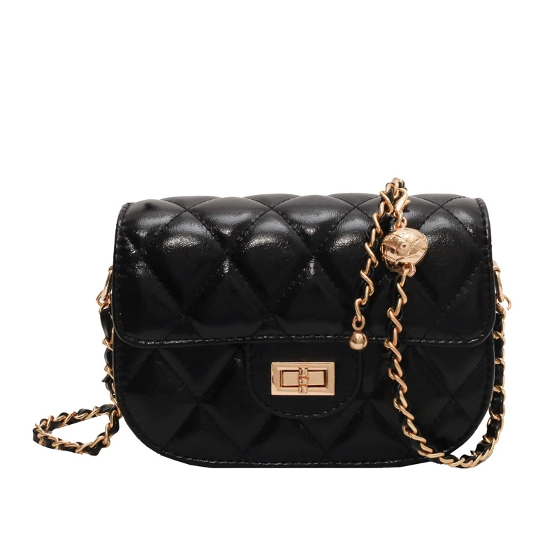 Маленькая сумка через плечо, модная цепь, одно плечо, стиль Chanel, коллекция 2023, высокой класса