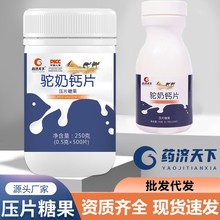 驼奶钙片青少年咀嚼片压片糖果驼奶片剂奶片骆驼奶高钙片现货批发