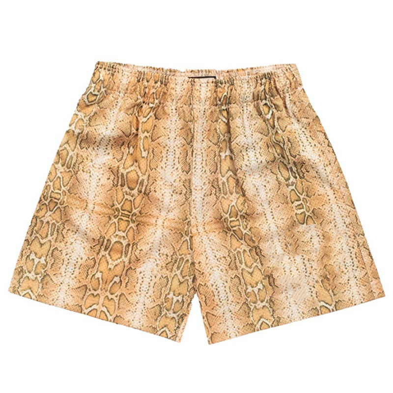 Pantalones cortos casuales de moda estilo americano, shorts deportivos de fitness de marca a la moda, pantalones de malla transpirables de secado rápido hasta la rodilla, oferta especial transfronteriza.