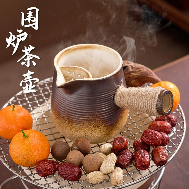 Печь для приготовления чая, домашний полный набор кастрюль, посуда для приготовления чая, маленькая электрическая керамическая плита, керамический горшок, горшок для чая с жареным молоком