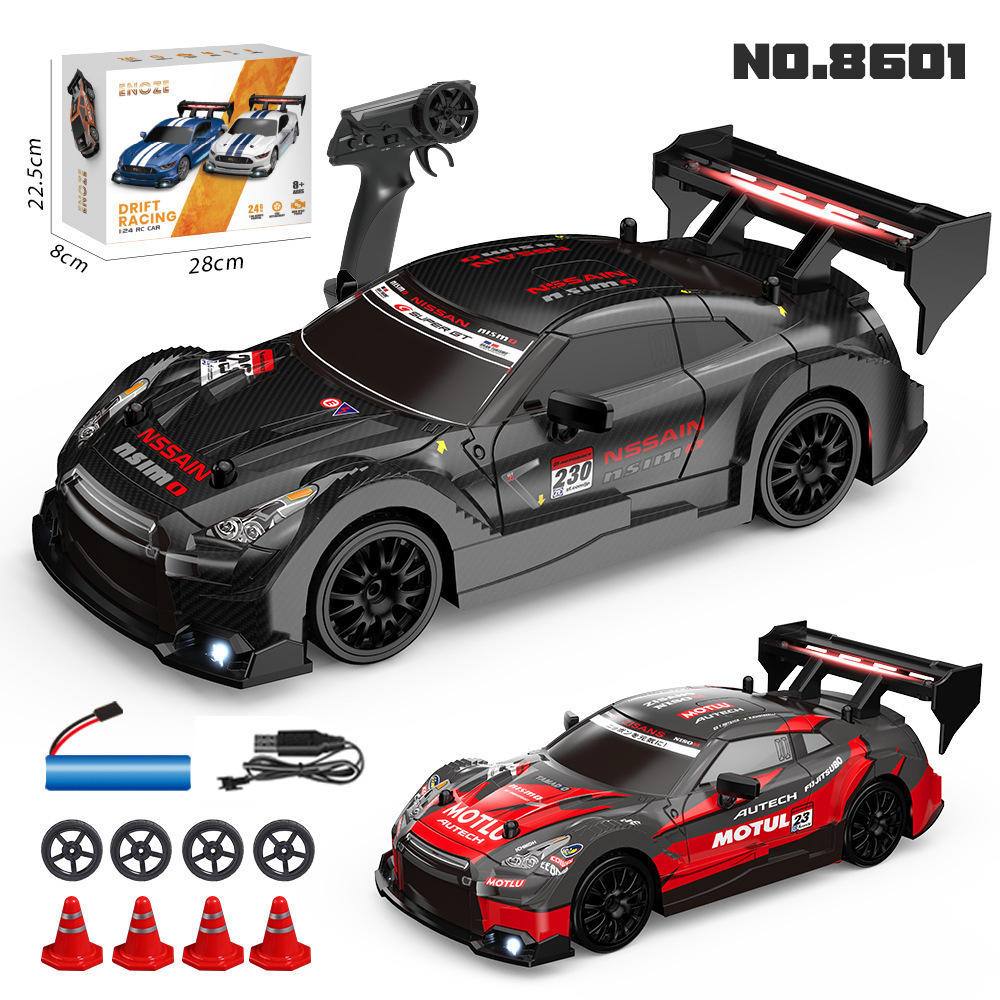 Transfronterizo RC coche de control remoto 4WD drift GTR coche de carreras chico M4 juguetes 911 carga de alta velocidad AE86 coche al por mayor