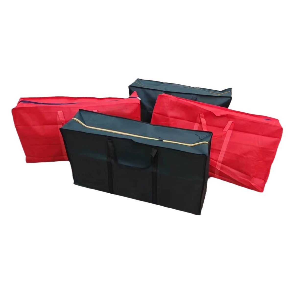 Сумка для хранения одежды движущаяся упаковочная сумка Нетканая стеганая упаковочная сумка ярко-красная сумка движущаяся сумка