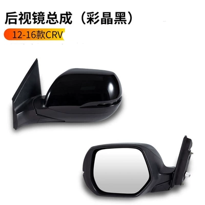 Rearview mirror/rearview mirror, Rearview Mirror Assembly, Left and Right - right-passenger-side-crystal-black-5-wire-electric-adjustable-mirror-turn-signal