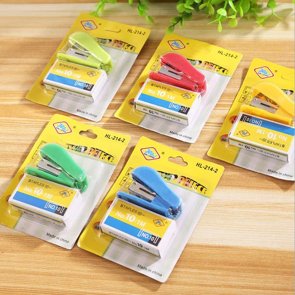 214 mini stapler binding machine with Staples stapler suit student wholesale