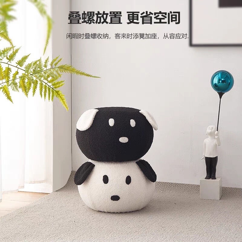 玄関用靴交換スツール、家庭用玄関、靴履き用スツール、シンプルなソファクッション、リビングルーム用ソフトバッグ、ロースツール|undefined
