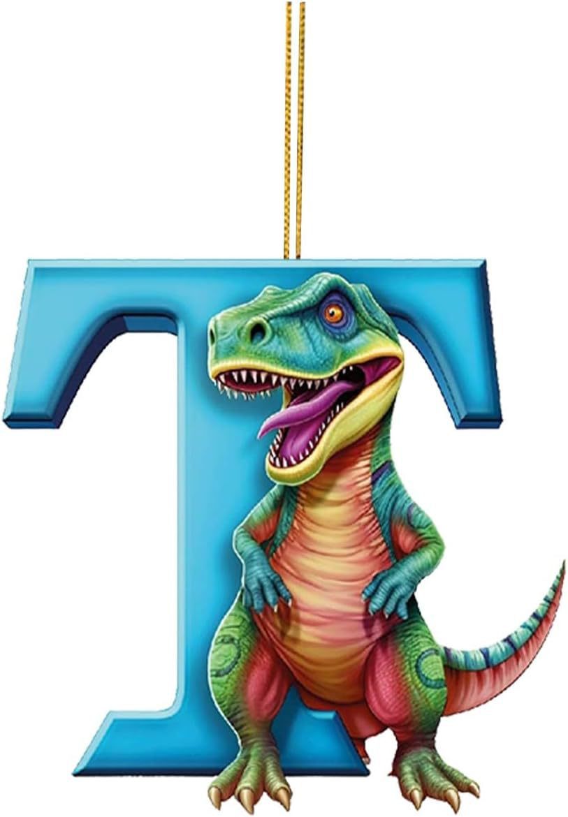Dinosaurio 26 letras inglesas deformación de números deformación de juguetes de dinosaurio ABCD