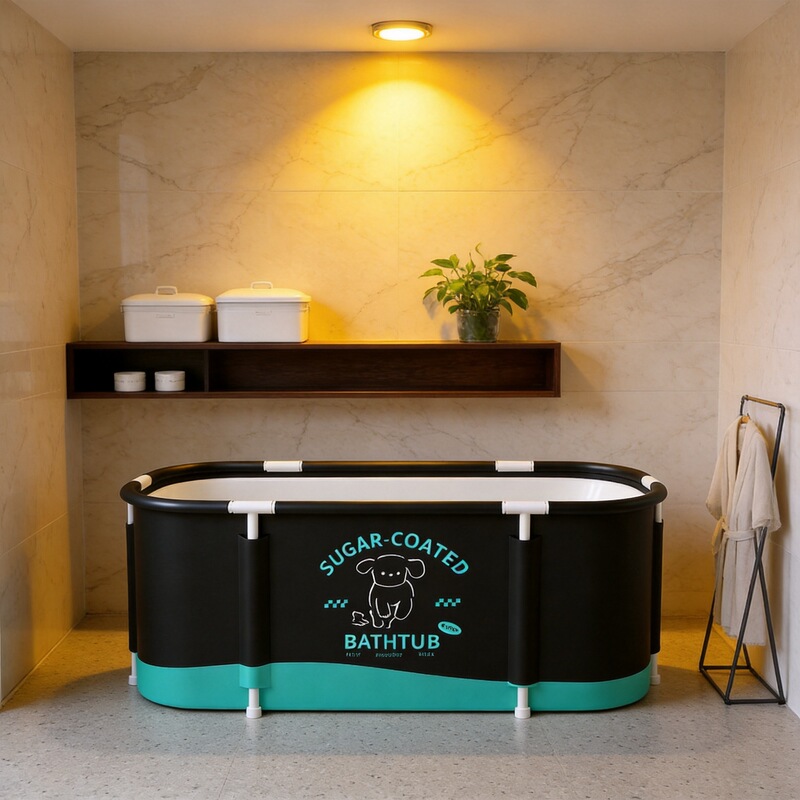 Bath Tub for Adults and Children, Portable and Convenient for Home Use, Thickened for Full-Body Soaking, Wholesale
