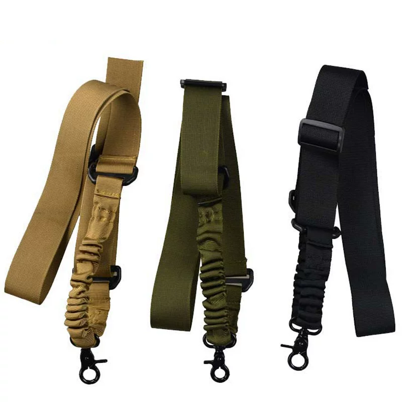 Outdoor belt single -point rope multi -function rope multi -purpose hanging strap black factory direct approval