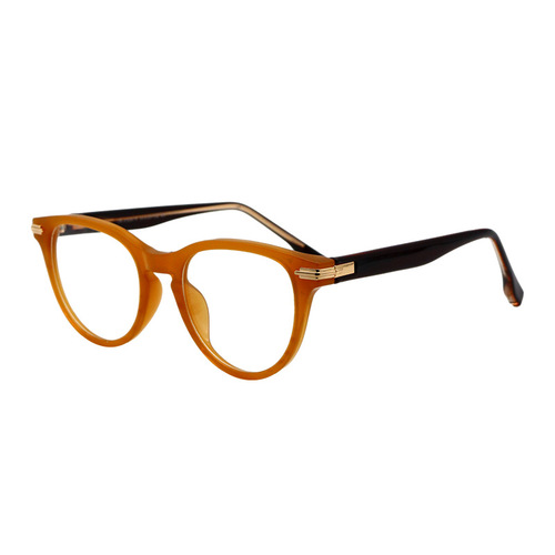 New Product Japanese and Korean Retro TR Frame Glasses, Face-Shaping Fashion Optical Glasses, Compatible with Prescription Lenses