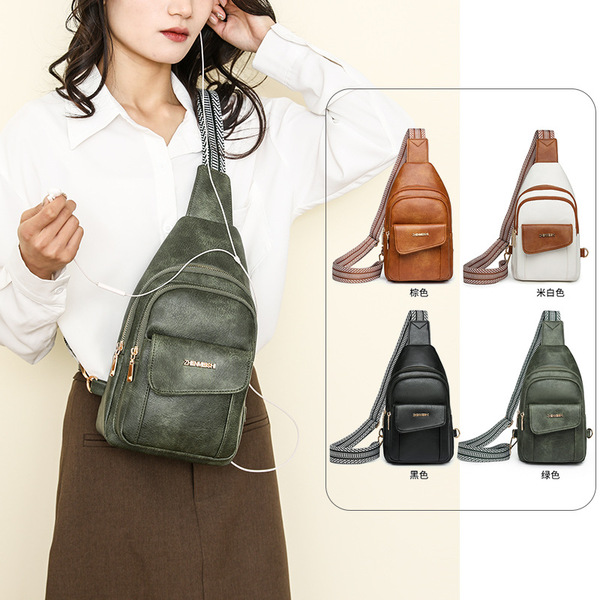 fashionable trend chest bag for men and women