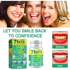 EELHOE Teeth Whitening Powder Clean Teeth Oral Care Remove Breath Clean Teeth Stains Fresh Breath Tooth Powder