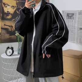 秋冬男士连帽棉衣休闲宽松情侣棉袄子男上衣外套工厂直销批发