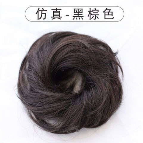 화학섬유 헤어 스트레이트너-브라운블랙